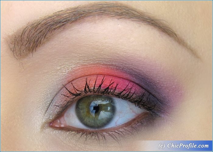 Purple-Pink-Orange-Makeup-Look