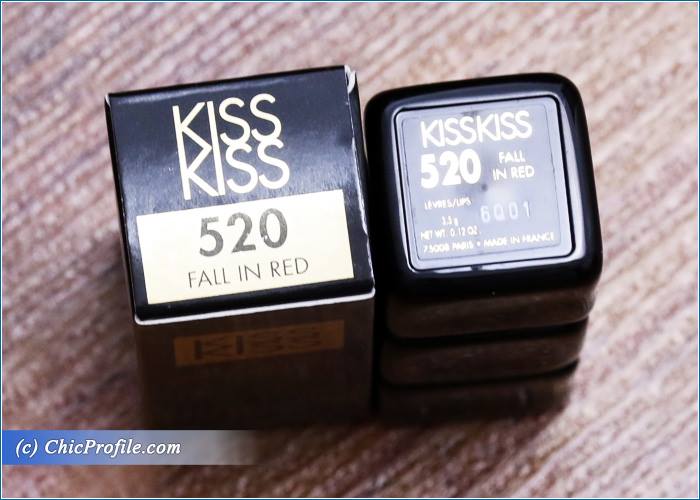 Guerlain-Fall-in-Red-Kiss-Kiss-Lipstick-Review-2