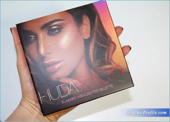 Huda Beauty Solstice Summer Highlighter Palette Review, Swatches ...