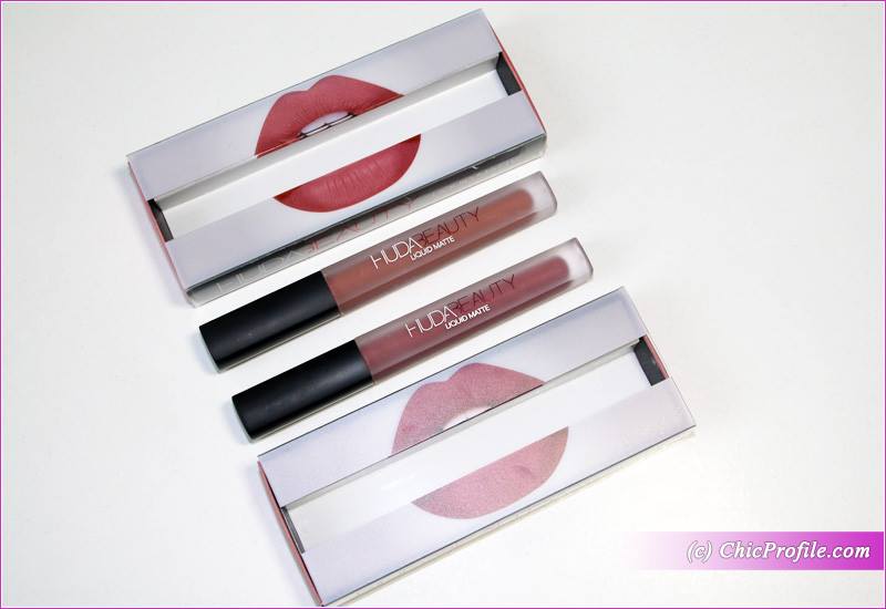 Huda Beauty Liquid Matte Lipstick in the shade Icon Review and Swatches