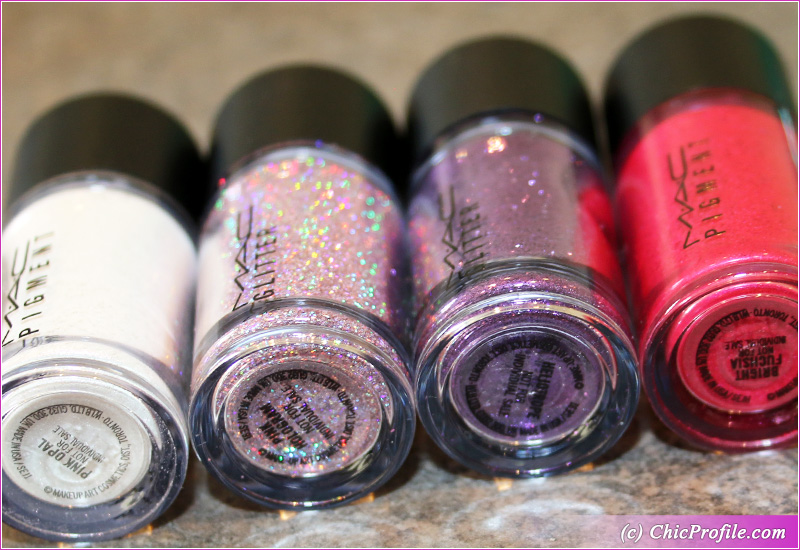 MAC-Pink-Mini-Glitter-Pigments-Kit-Review-3 - Beauty Trends and Latest | Chic Profile