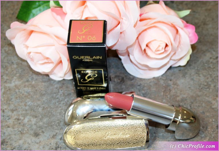 Guerlain #06 Rouge G de Guerlain Lip Color Review, Swatches, Makeup ...