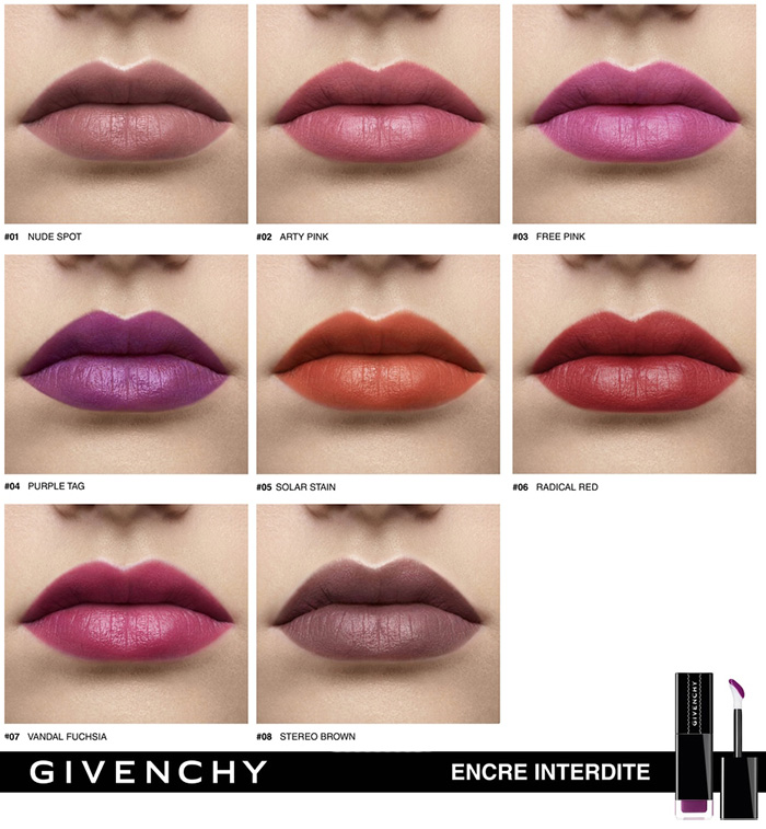 Givenchy Encre Interdite Encre a Levres 2019 - Beauty Trends and Latest ...