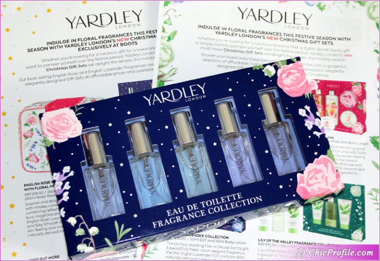 Yardley London Fragrance Collection Eau de Toilette Review - Holiday