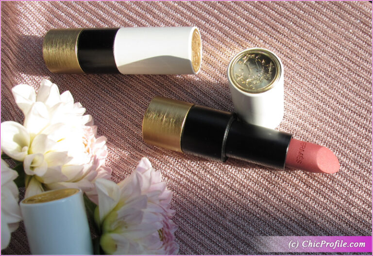 hermes rose boise lipstick swatch