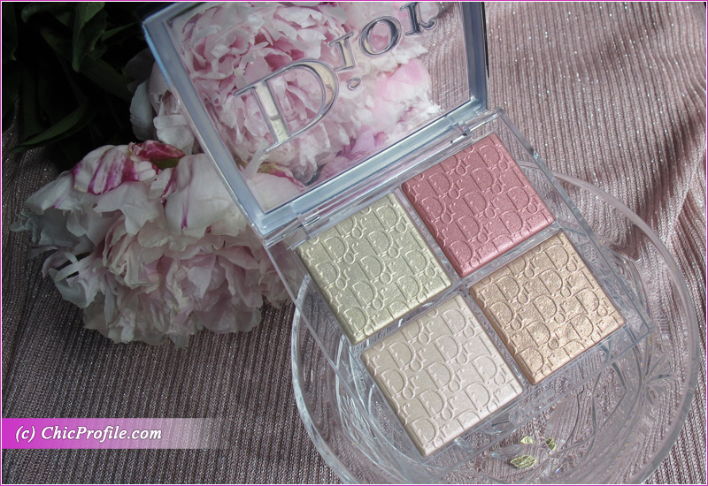 Bảng phấn highlight và má hồng Dior Backstage Glow Face Palette 001  Universal  Trang điểm mặt  TheFaceHoliccom