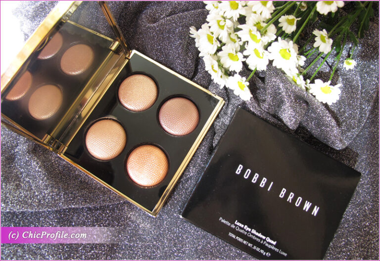 Bobbi Brown Luxe Eye Shadow Quad Review Live Swatches Makeup Look Beauty Trends And Latest 5842